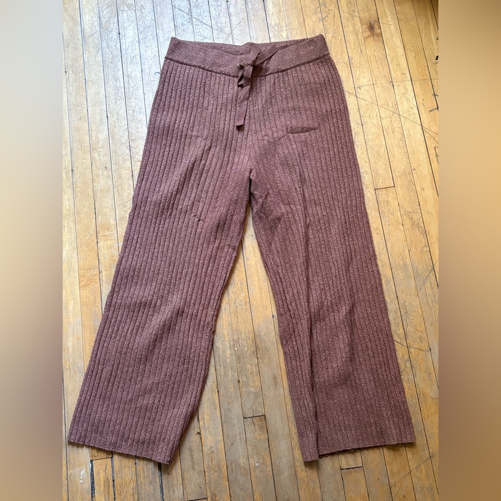 Cozy brown sweatpants xl